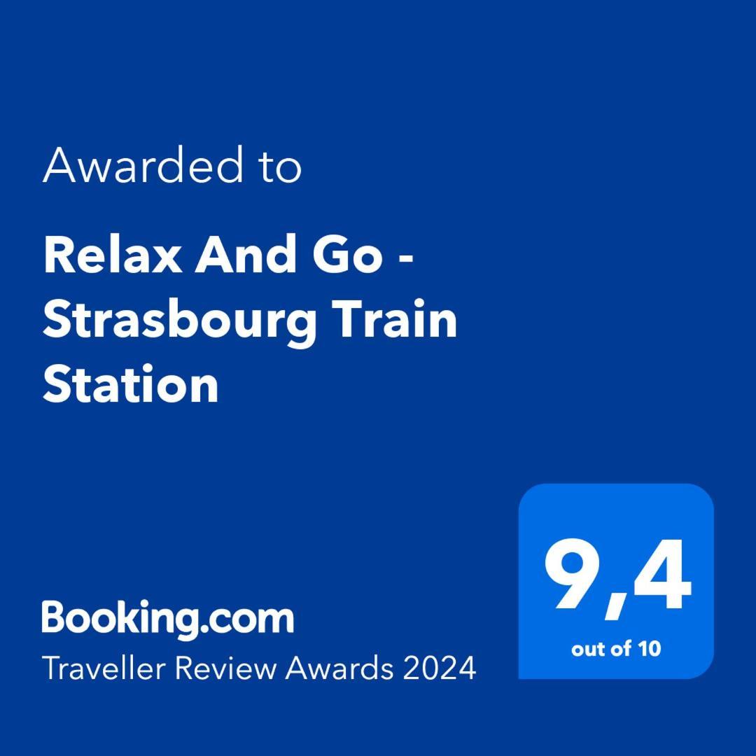 Relax And Go - Strasbourg Train Station Apartman Kültér fotó